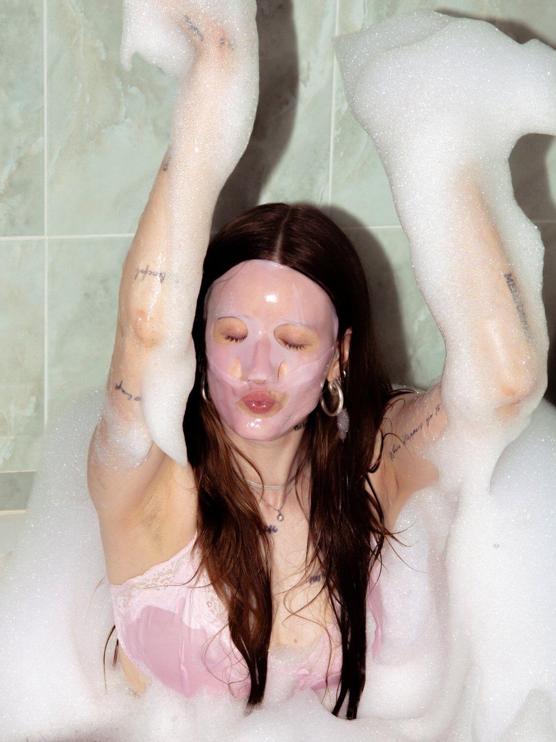 máscara hidrogel para brilho instantâneo Xlash