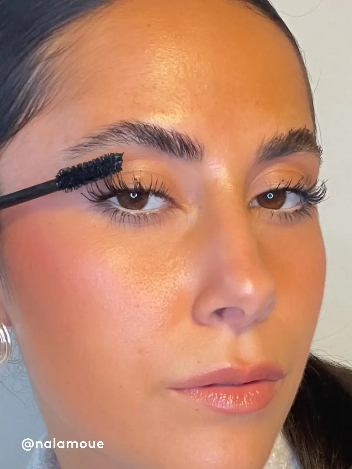 look dramático com máscara de pestanas drama Xlash