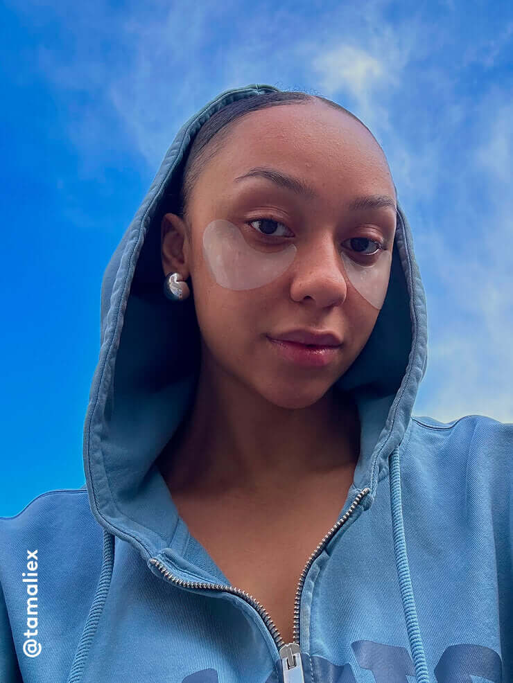 patches de olhos calmantes para pele sensível