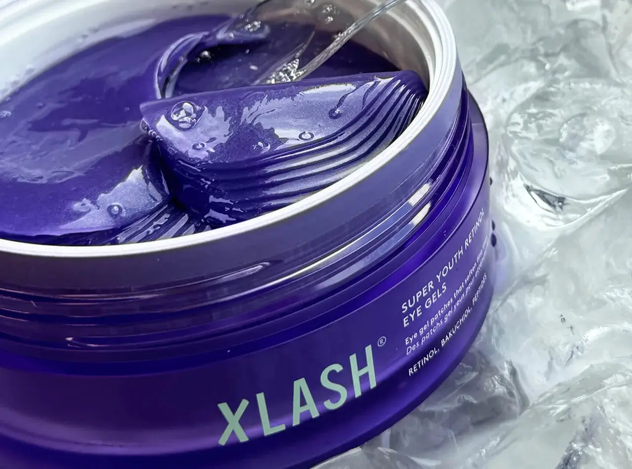 eye gels patches olhos hydrogel anti-idade Xlash